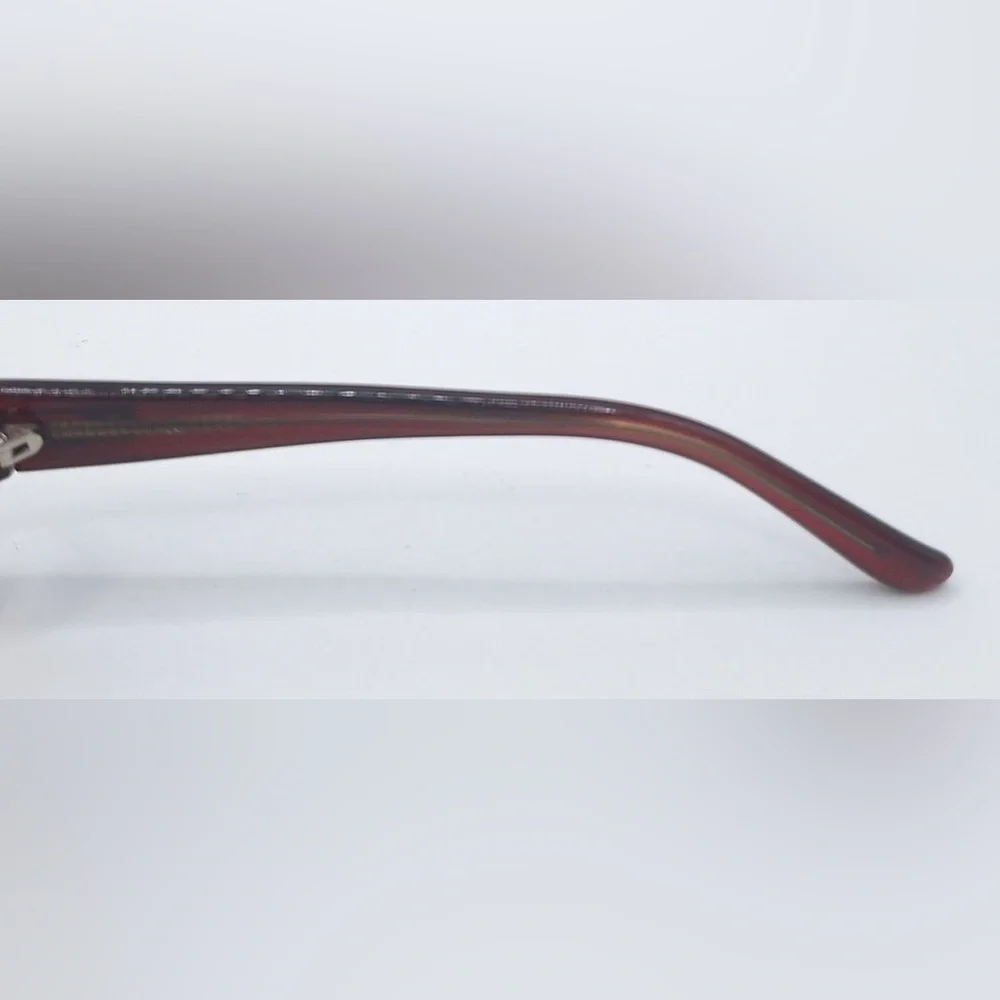 Guess GU6225 Burgundy Oval Sunglasses Frames Only - Picture 7 of 8